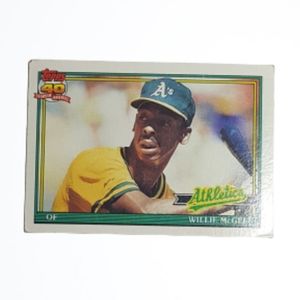 1991 Topps Willie Mcgee
